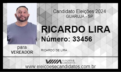 Candidato RICARDO LIRA 2024 - GUARUJÁ - Eleições