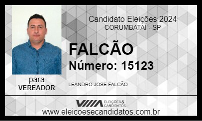 Candidato FALCÃO 2024 - CORUMBATAÍ - Eleições