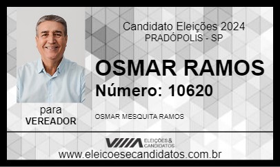 Candidato OSMAR RAMOS 2024 - PRADÓPOLIS - Eleições