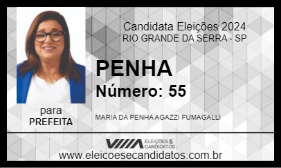 Candidato PENHA 2024 - RIO GRANDE DA SERRA - Eleições