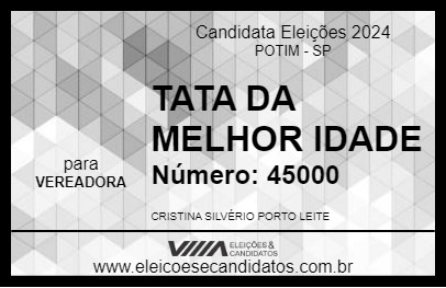 Candidato THATA 2024 - POTIM - Eleições