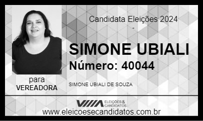 Candidato SIMONE UBIALI 2024 - FRANCA - Eleições