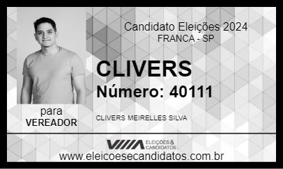 Candidato CLIVERS 2024 - FRANCA - Eleições