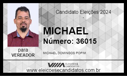 Candidato MICHAEL 2024 - PRESIDENTE EPITÁCIO - Eleições