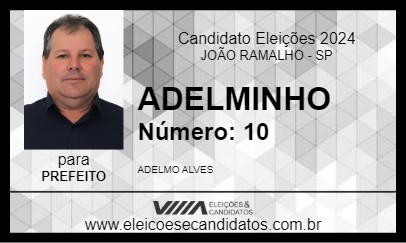 Candidato ADELMINHO 2024 - JOÃO RAMALHO - Eleições