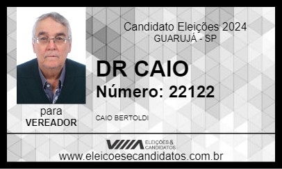 Candidato DR CAIO 2024 - GUARUJÁ - Eleições