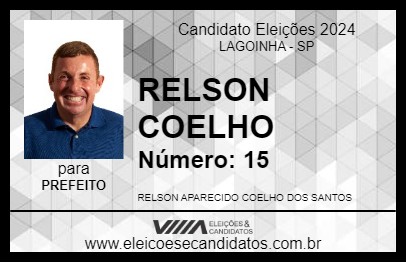 Candidato RELSON COELHO 2024 - LAGOINHA - Eleições