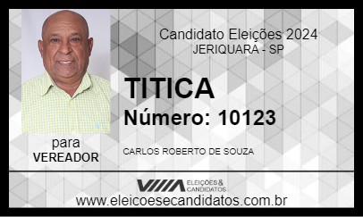 Candidato TITICA 2024 - JERIQUARA - Eleições