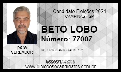 Candidato BETO LOBO 2024 - CAMPINAS - Eleições