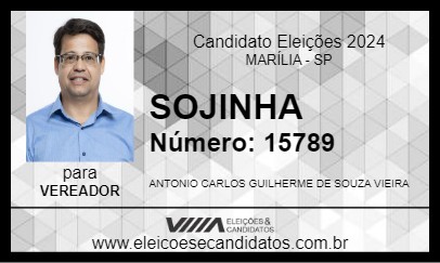 Candidato SOJINHA 2024 - MARÍLIA - Eleições