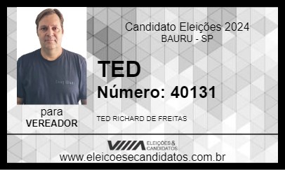 Candidato TED 2024 - BAURU - Eleições