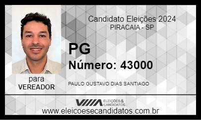 Candidato PG 2024 - PIRACAIA - Eleições