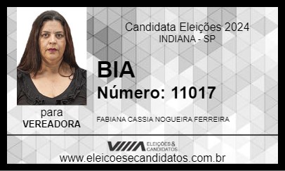 Candidato BIA 2024 - INDIANA - Eleições