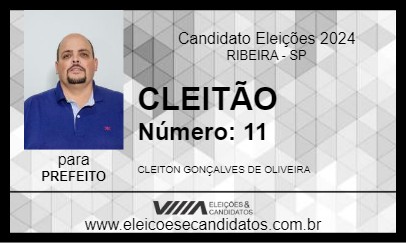 Candidato CLEITÃO 2024 - RIBEIRA - Eleições