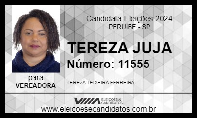 Candidato TEREZA JUJA 2024 - PERUÍBE - Eleições