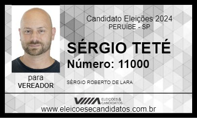 Candidato SÉRGIO TETÉ 2024 - PERUÍBE - Eleições