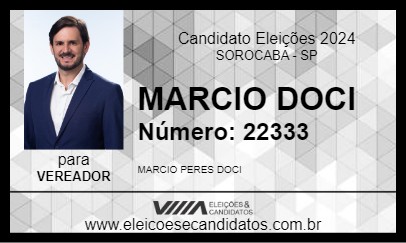 Candidato MARCIO DOCI 2024 - SOROCABA - Eleições