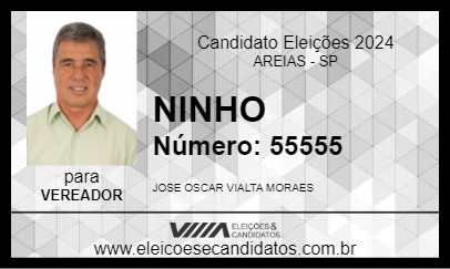 Candidato NINHO 2024 - AREIAS - Eleições