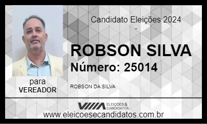 Candidato ROBSON SILVA 2024 - SOROCABA - Eleições