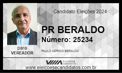 Candidato PR BERALDO 2024 - SOROCABA - Eleições