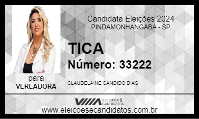 Candidato TICA 2024 - PINDAMONHANGABA - Eleições