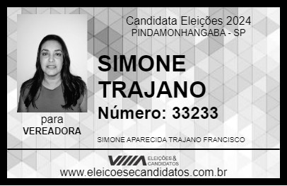 Candidato SIMONE TRAJANO 2024 - PINDAMONHANGABA - Eleições