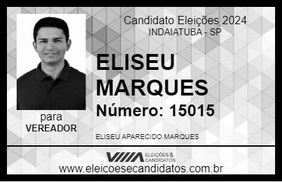 Candidato ELISEU MARQUES 2024 - INDAIATUBA - Eleições