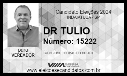 Candidato DR TULIO 2024 - INDAIATUBA - Eleições