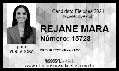 Candidato REJANE MARA 2024 - INDAIATUBA - Eleições