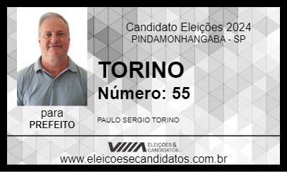 Candidato TORINO 2024 - PINDAMONHANGABA - Eleições