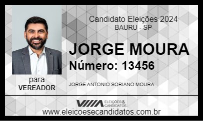 Candidato JORGE MOURA 2024 - BAURU - Eleições