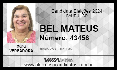 Candidato BEL MATEUS 2024 - BAURU - Eleições