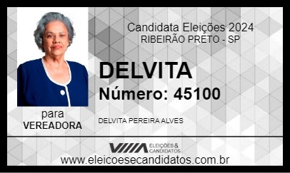 Candidato DELVITA 2024 - RIBEIRÃO PRETO - Eleições