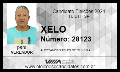 Candidato XELO 2024 - TUIUTI - Eleições