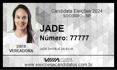 Candidato JADE 2024 - SOCORRO - Eleições