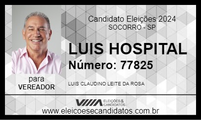 Candidato LUIS HOSPITAL 2024 - SOCORRO - Eleições