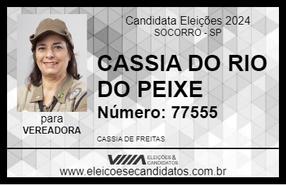 Candidato CASSIA DO RIO DO PEIXE 2024 - SOCORRO - Eleições