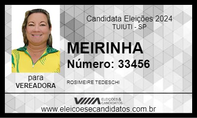 Candidato MEIRINHA 2024 - TUIUTI - Eleições