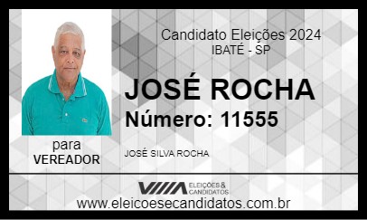 Candidato JOSÉ ROCHA 2024 - IBATÉ - Eleições