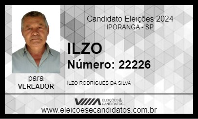 Candidato ILZO 2024 - IPORANGA - Eleições