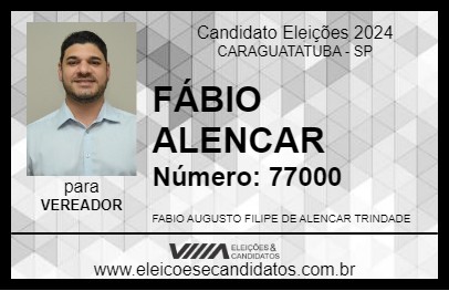 Candidato FÁBIO ALENCAR 2024 - CARAGUATATUBA - Eleições