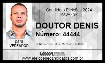 Candidato DOUTOR DENIS 2024 - MAUÁ - Eleições