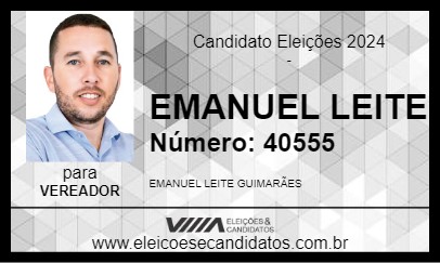 Candidato EMANUEL LEITE 2024 - SANTO ANDRÉ - Eleições