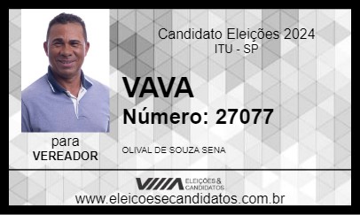 Candidato VAVA 2024 - ITU - Eleições