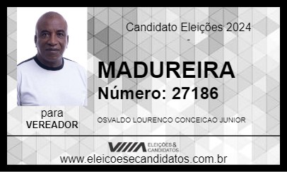 Candidato MADUREIRA 2024 - ITU - Eleições