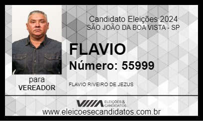 Candidato FLAVIO 2024 - SÃO JOÃO DA BOA VISTA - Eleições