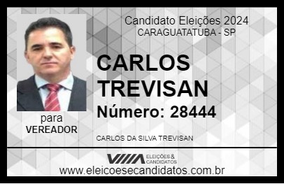 Candidato CARLOS TREVISAN 2024 - CARAGUATATUBA - Eleições