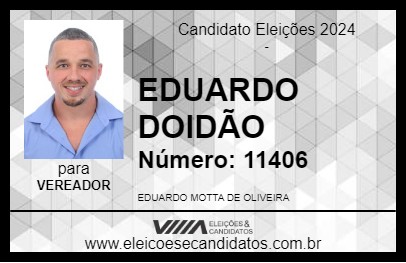 Candidato EDUARDO DOIDÃO 2024 - GUARUJÁ - Eleições