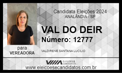 Candidato VAL DO DEIR 2024 - ANALÂNDIA - Eleições