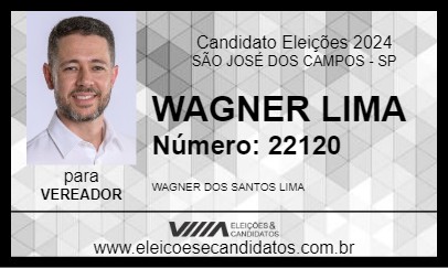 Candidato WAGNER LIMA 2024 - SÃO JOSÉ DOS CAMPOS - Eleições